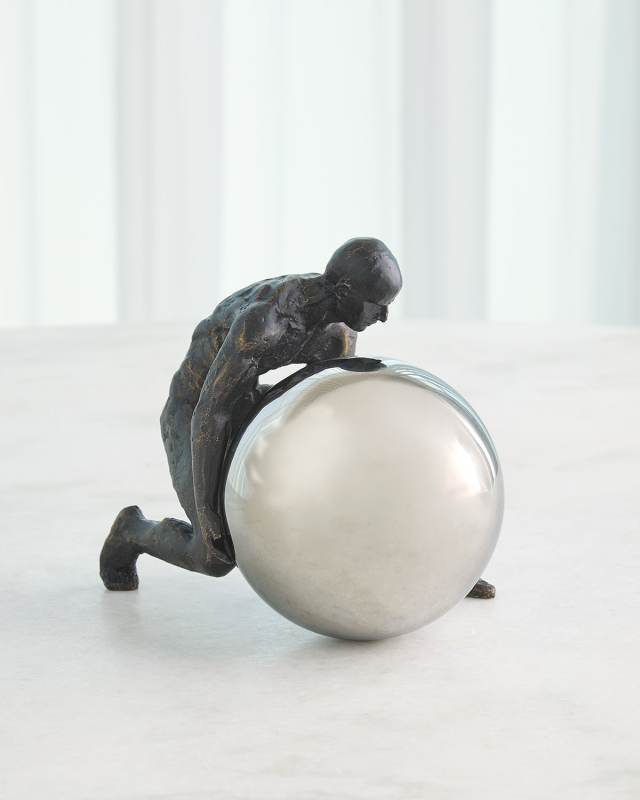 Boulder Man Sculpture